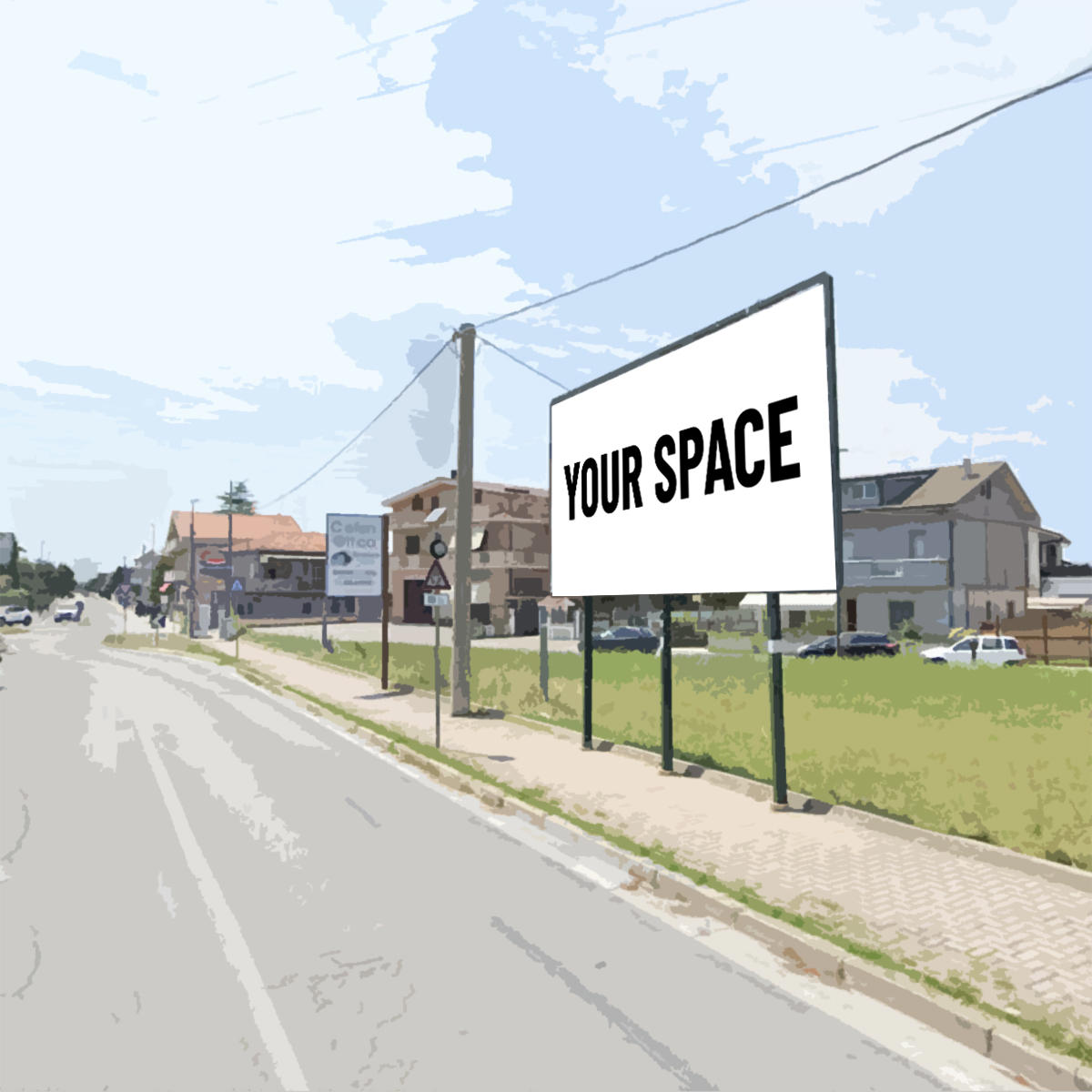 SPAZIO PUBBLICITARIO 600 x 300 Via Tirino (PESCARA) Dal 19/10/2026 al 01/11/2026 14 giorni